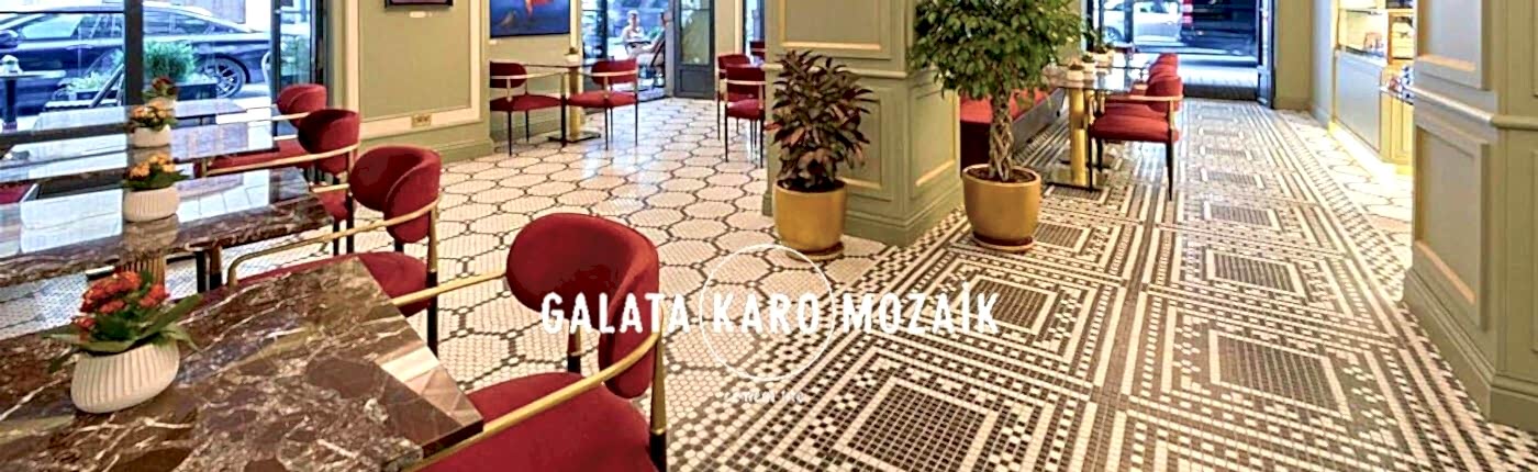 Desenli Karo Mozaik - Galata Karo Mozaik 