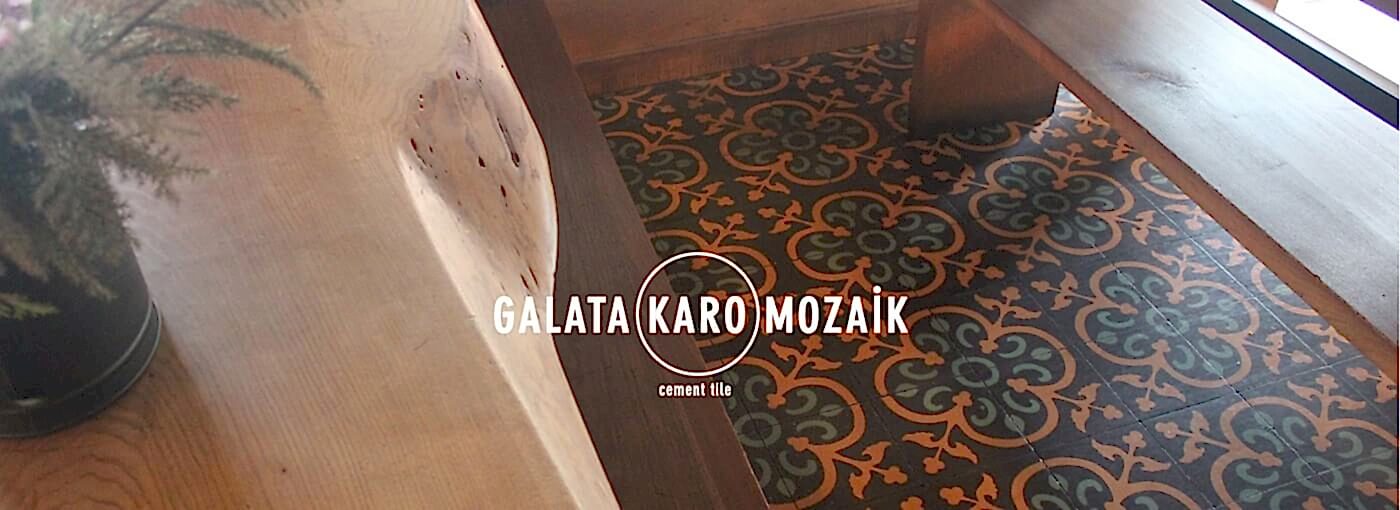 Desenli Karo Mozaik - Galata Karo Mozaik 
