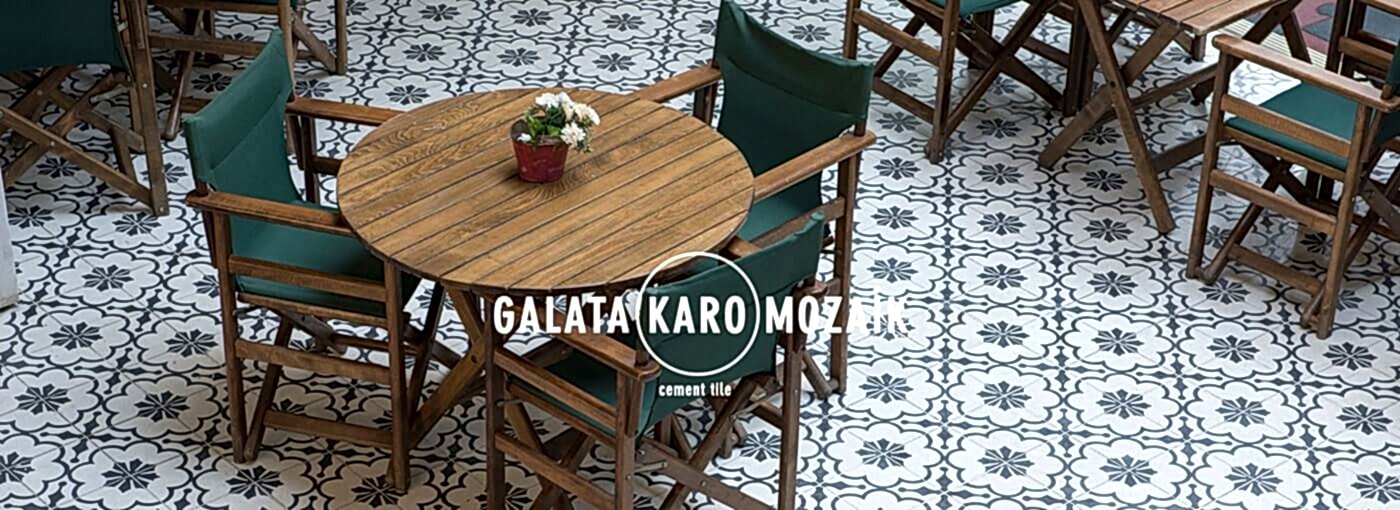 Desenli Karo Mozaik - Galata Karo Mozaik 
