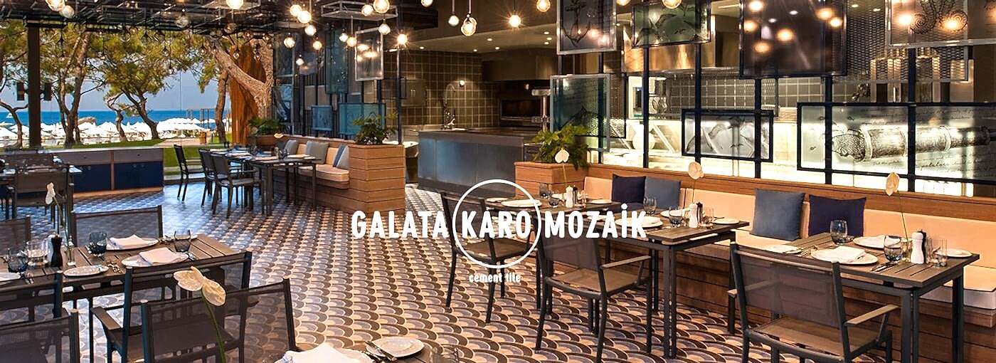 Desenli Karo Mozaik - Galata Karo Mozaik 